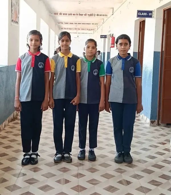 Girls' uniform for Thursday and Friday